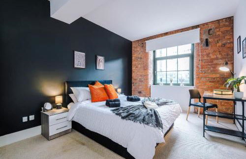 Converted Mill, Stylish Apartment in Castlefield - Foto 34