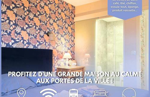 Le Pavillon, Maison Au Calme, Central et Confort - Foto 1