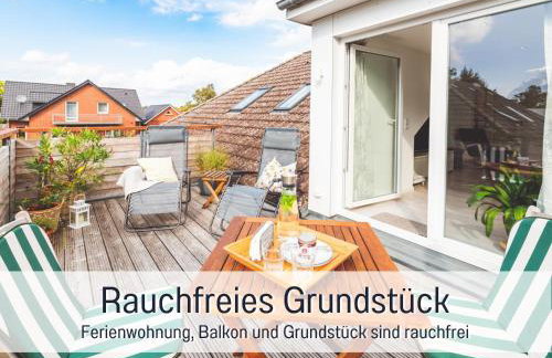 Casa Ueberall - Ruhige DG-Ferienwohnung für 2 Erwachsene in Burg - Balkon mit Abendsonne, hochwertige Ausstattung, überdachter E-Bike-Stellplatz, Nähe zur Altstadt & Restaurants - Photo 22