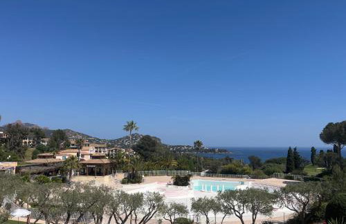 Cap Esterel - Charmant T2 climatisé vue mer 4/5 pers - Piscine - Parking - Foto 16