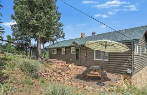 3BD Cowboy Cabin Pikes Peak Mountain Log Cabin - Foto 90