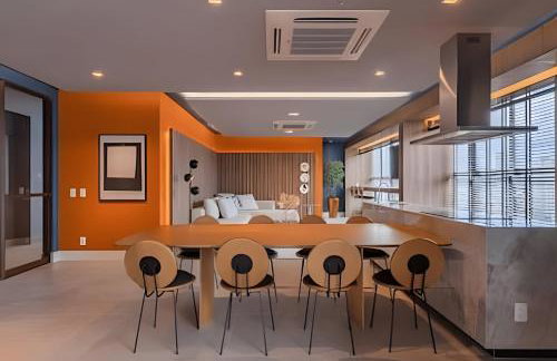 Flat Luxo com Coworking, Academia e Rooftop - WiFi 1Gb - Beira Mar 4 min - Foto 46