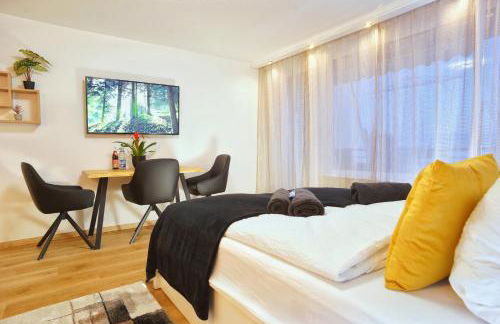 RELAX-BLACK Appartement, Allgäu, Bergblick, Sauna - Foto 12