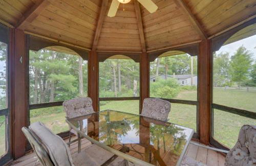 Lakefront Chetek Haven Dock, Screened Gazebo - Foto 28
