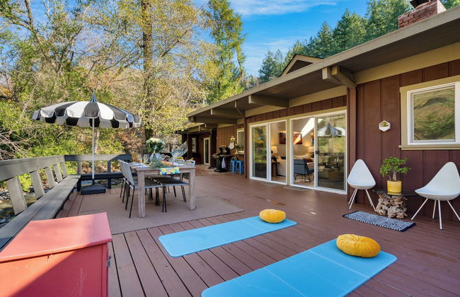 Sonoma Creek Haven Hot Tub, Firepit, Creekside Views Near Kenwood Wineries - Foto 35