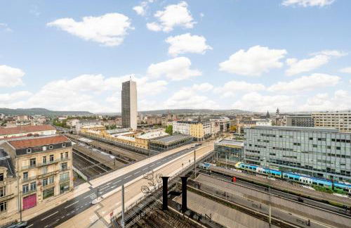 Magnifique appartement 6 personnes Gare de Nancy avec parking - Foto 10