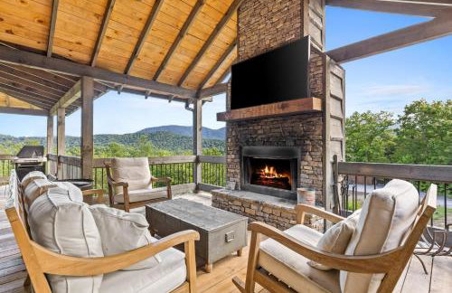 Surreal Views Outdoor Fireplace Pool Table Hot Tub - Foto 7