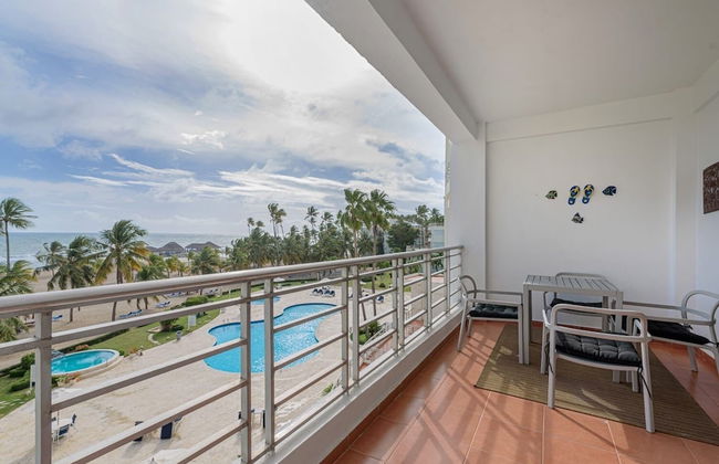 Beachfront Condo Costa del Sol Sleeps 6 - Foto 29