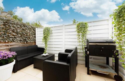 Évasion Urbaine Studio Cozy avec Terrasse et Parking, à 10 Minutes de Paris Gare du Nord - Foto 15