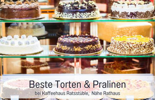 Stadtdomizil Ziegelfeld - Ruhig & Zentral, 65" TV, Südbalkon, vollausgestattete Küche, Altstadt fußläufig, Bahnhof 5-10 Min, Tiefgarage im Haus - Foto 46