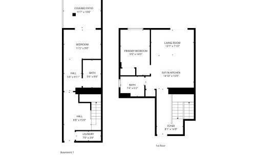 Modern Duplex Escape w Backyard - Foto 45