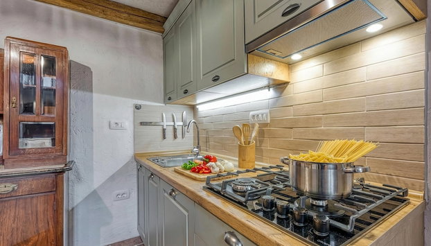 Anton's Istrian Stone House Near Koper - Foto 4, Cozinha privada