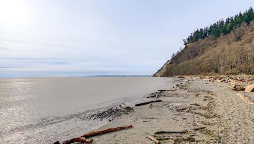 Private 3-Acre Beach! Family Retreat in Freeland - Foto 2