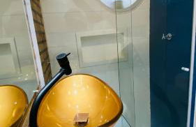 Apartamento com varanda Gourmet na praia da enseada - Foto 48