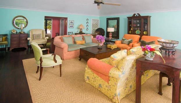 Zona de estar del vestíbulo