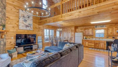 MTN Cabin Sleeps 10 - 5 Mins To Fishing & Camping - Foto 5