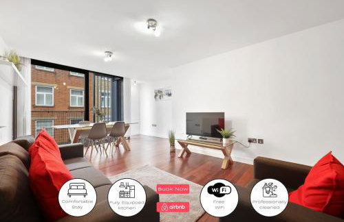2 Bedroom Apartment Short Term Rental & Flexible Renting Shoreditch with Free WiFi & Balcony - Foto 1