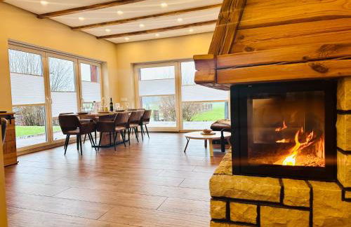 Ferienhaus MILA - Pool, Sauna, Whirlwanne, 5000qm Privatgelände mit Bolzplatz - Foto 4