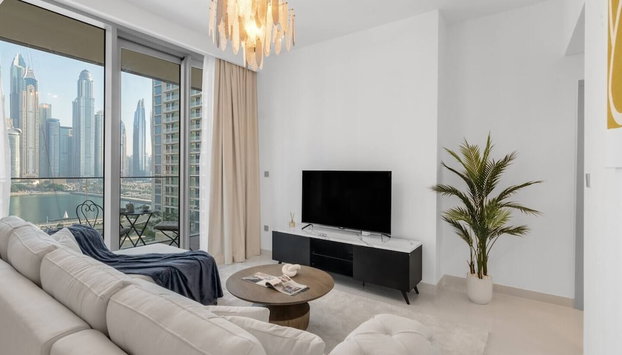 1BR Apartments Beach Isle Tower - Foto 3, Habitación