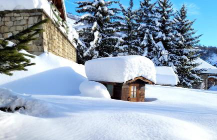 Chalet Coquelicot - confort montagnard et ambiance chaleureuse au cœur de Saint Martin de Belleville - Foto 24