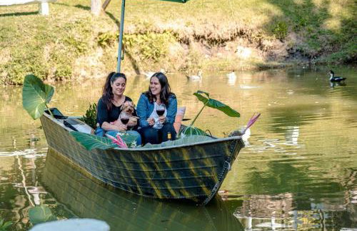 Chalé romântico com banheira aquecida - Foto 8