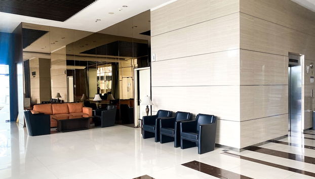 Sala de estar do lobby