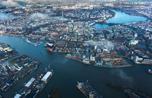 Giro privato in aeroplano su Amburgo - Foto 1