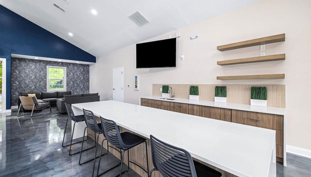 Coin salon dans le hall