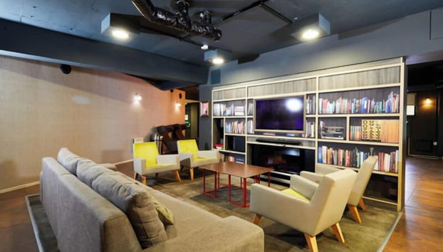 Sitzecke in der Lobby