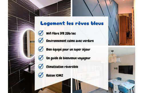 Rêves bleus, T2 proche plage des sablettes, Clim, Wifi, Place de parking - Foto 31