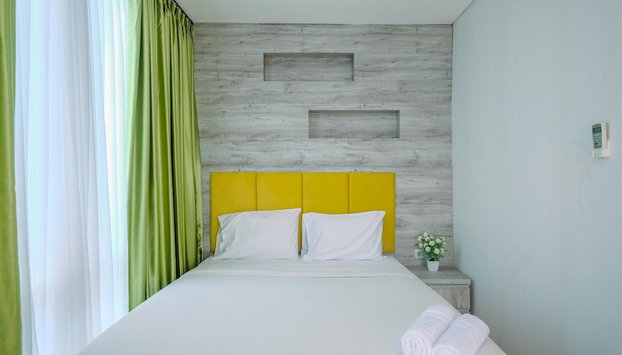 Nice And Comfort 2Br Apartment At Atlanta Residences - Foto 4, Habitación