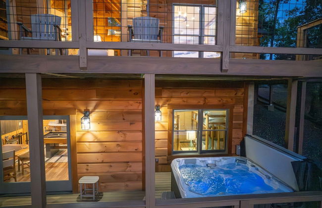 Luxury 3 2 5 Cabin Lake Views Theatre Gameroom - Foto 67