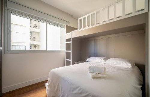 Apto charmoso c/ varanda a 150m da praia ABC0403 - Foto 23