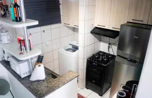 Apartamento com Varanda vista mar, Max 4 Pessoas - Foto 17