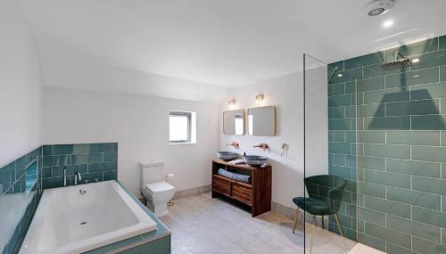 Seven Space - Willow Barn, Hot Tub & Scenic Rural Retreat - Foto 5, Shower