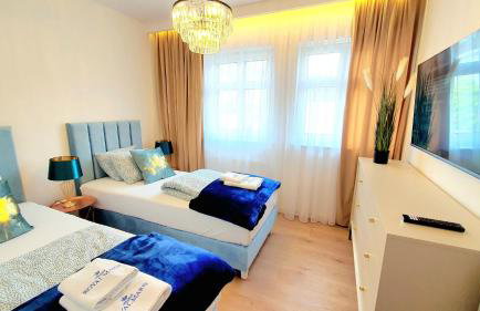 Grand Royal Baltic Ustka - luksusowy Apartament 150 metrów od plaży, port, zielony taras, bezpłatny parking, top lokalizacja w centrum Ustki - Foto 15