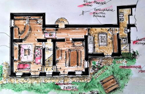 Apartment Große Wohnung mit Blick von den Bergen bis zum Meer by Interhome - Foto 26