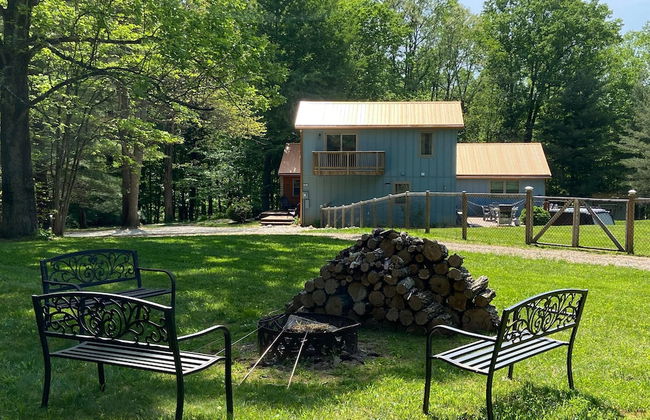 Private Retreat w Pool Hot Tub and Dining Hall - Foto 9