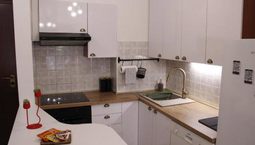 Charming Terrace Studio Split - Foto 4, stove, dishwasher