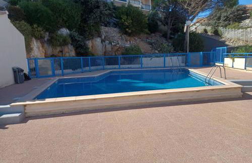 Plain-pied, terrasse, piscine, pleine vue mer, plage à 6' à pied, parking, wifi - Foto 50