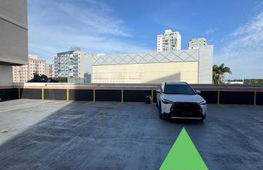 1Q Alto Padrão Aeroporto Completo Novo Praia Jardim Camburi - Foto 13