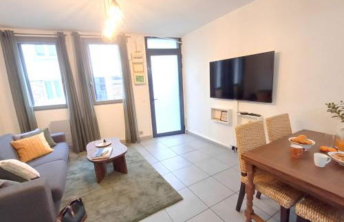 Maison amiénoise - 2 chambres - 3 lits et 1 canapé lit - Foto 14