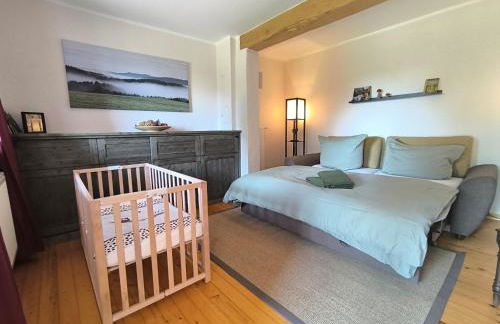 Natur und Wellness ''auf der Hardt'' -Jacuzzi- Sauna- Kinderausstattung- Alleinlage im Wald - Foto 16