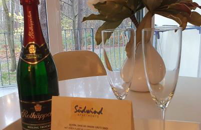 Modernes Appartment, 3 Gehminuten zum Strand, Pool+Sauna - Foto 8