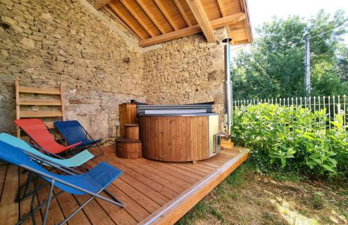 Gîte de charme à Usson-en-Forez avec bain nordique et confort haut de gamme - FR-1-496-359 - Foto 34