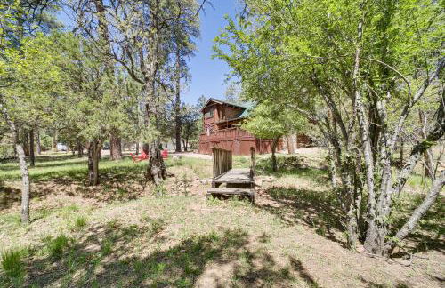 Covered Deck, Private Acreage Log Cabin in Pine - Foto 26