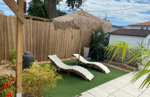 Maisonnette climatisée avec piscine et plage à 6mn - Foto 4