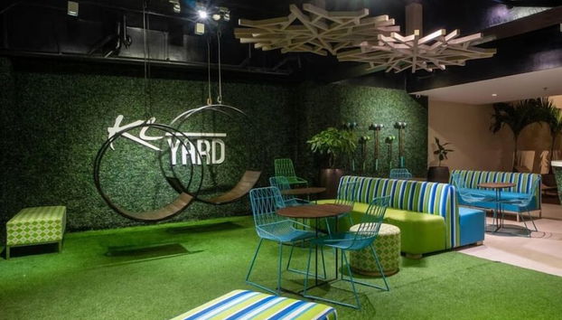 Coin salon dans le hall