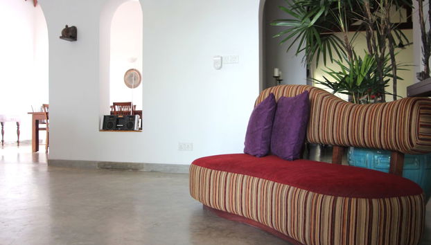 Zona de estar del vestíbulo