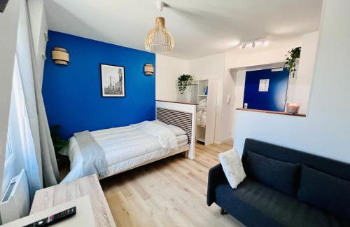 La Vie en Bleu - Studio proche de Paris - Foto 15